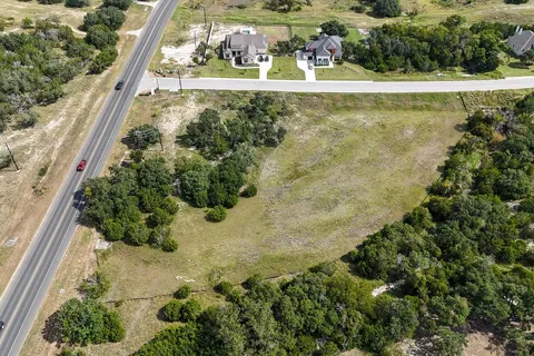 a view of swimming pool from a window