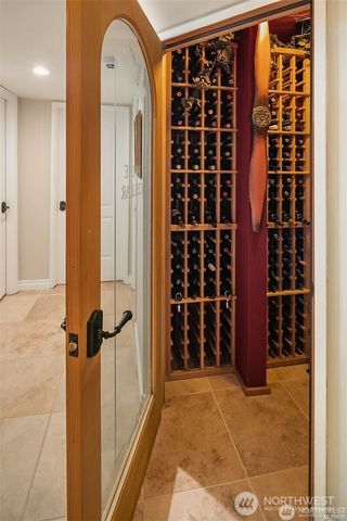 a view of a bathroom with a shower