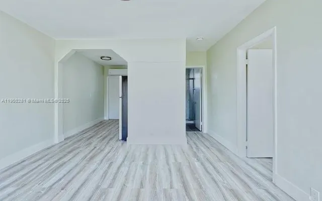 wooden floor in an empty room