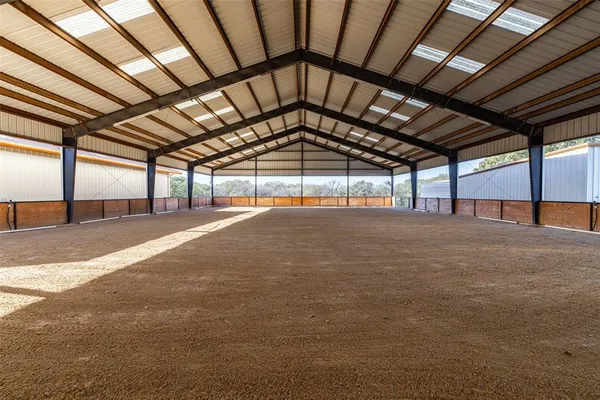 a view of large parking space