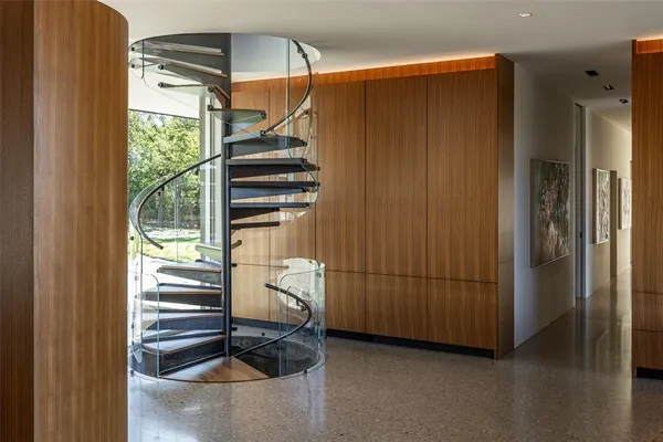 a room that has a bed and a window