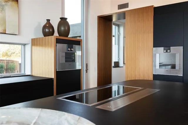 a picture of a room with wooden floor