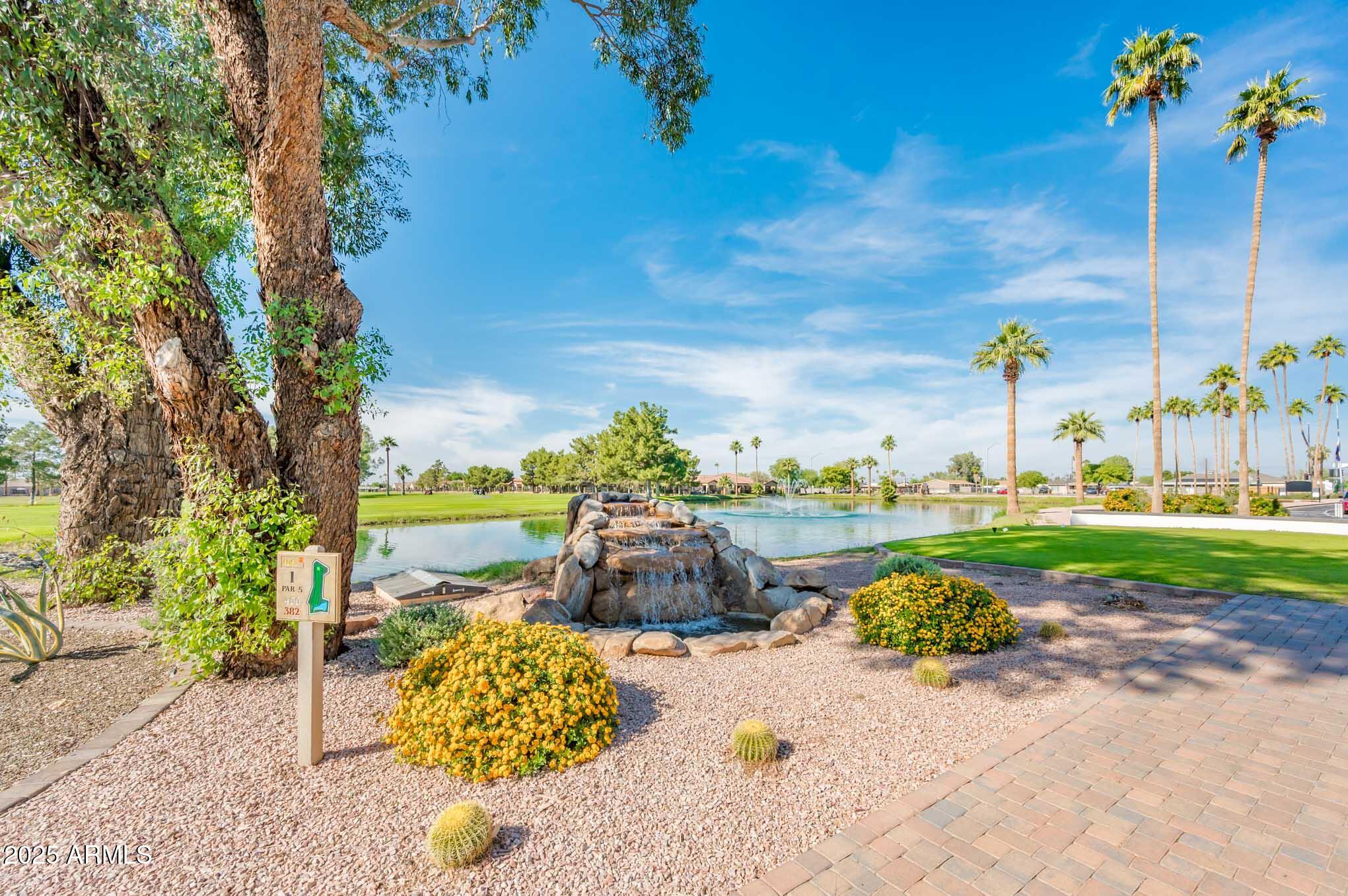 538 South 76th Place Mesa, AZ 85208 - Photo 31 of 50 a view of a street with a garden
