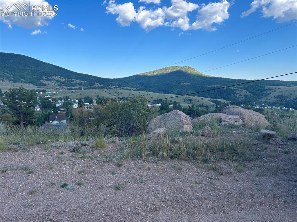 7th Street Victor, CO 80860 - Photo 3 of 6 a view of a mountain with a outdoor space