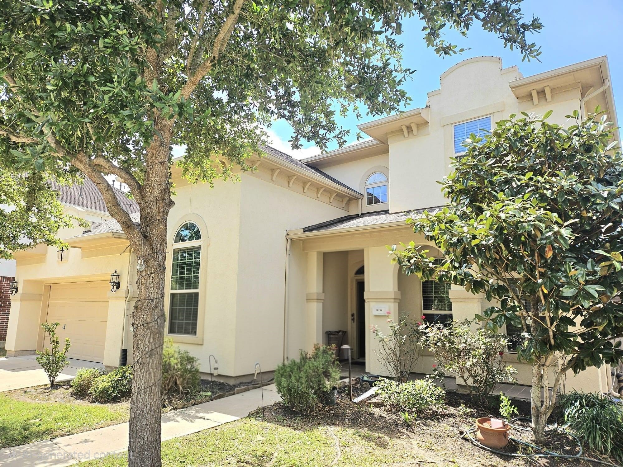 5206 Jacob Ridge Court Sugar Land, TX 77479 - Photo 2 of 42 a front view of a house with a yard garage and outdoor seating