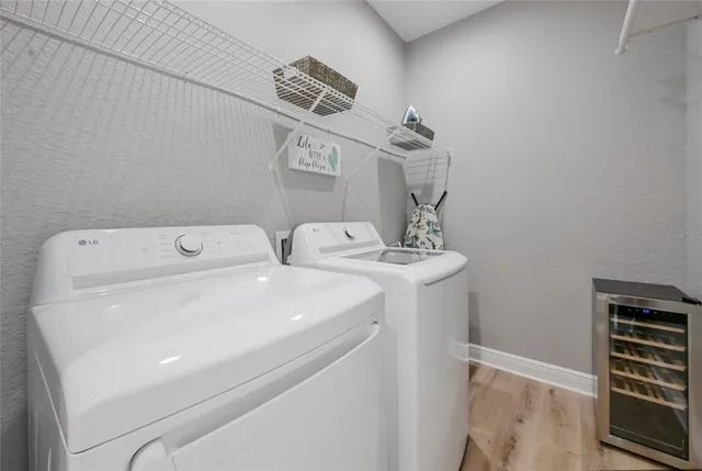 a view of an chairs and tables in the patio