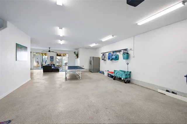 a view of an outdoor space with seating area