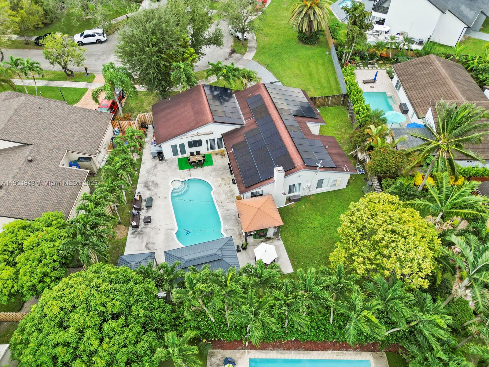 12825 Southwest 107th Terrace Miami, FL 33186 - Photo 43 of 43 an aerial view of a house with outdoor space