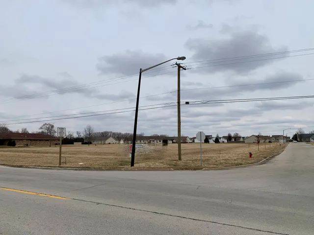 a view of a beach with a ocean view