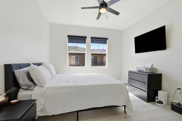 a view of a closet area