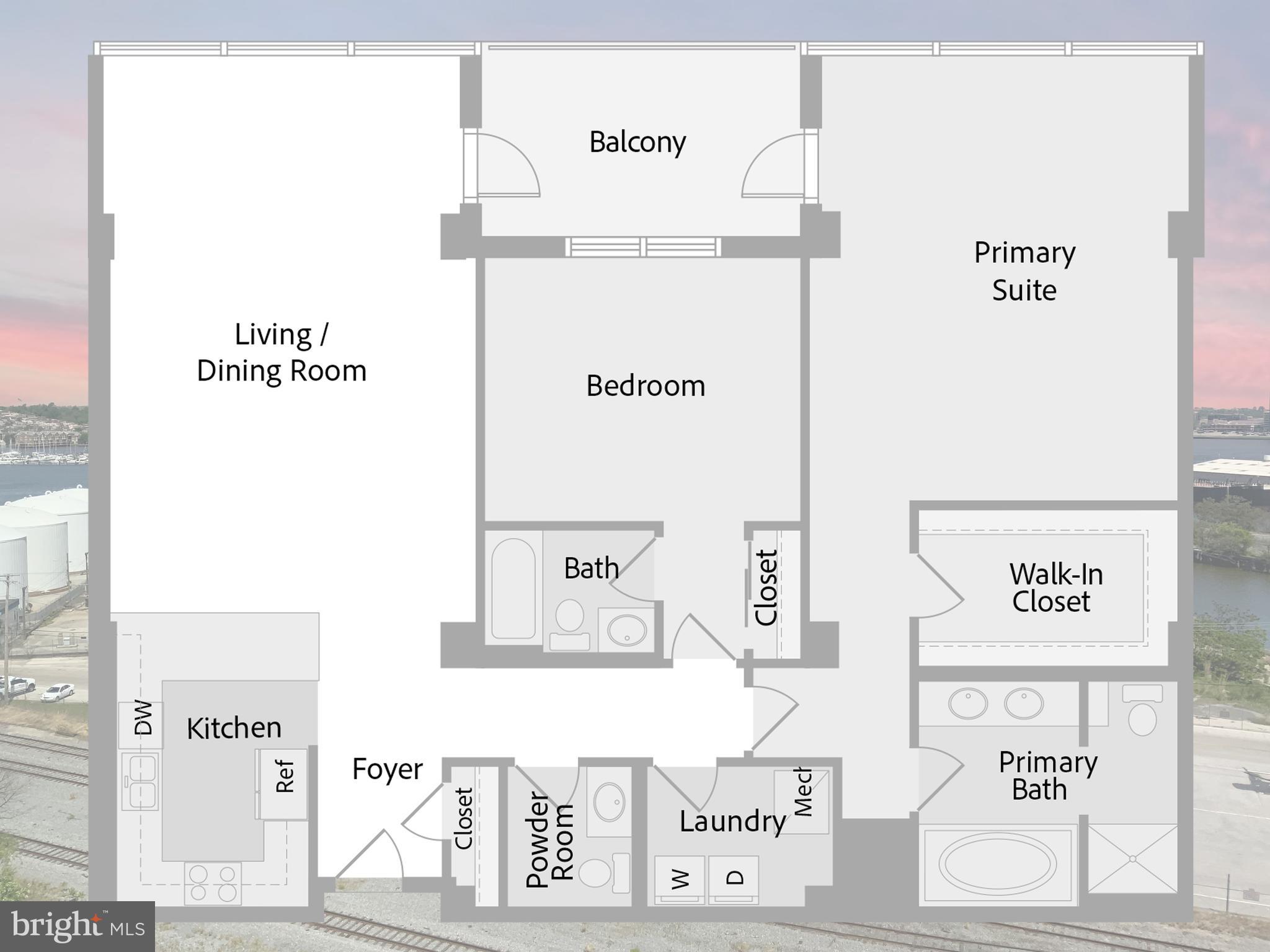 1200 Steuart Street, Unit 912 Baltimore, MD 21230 - Photo 22 of 45 1866 SQ FT 2 Parking Spaces