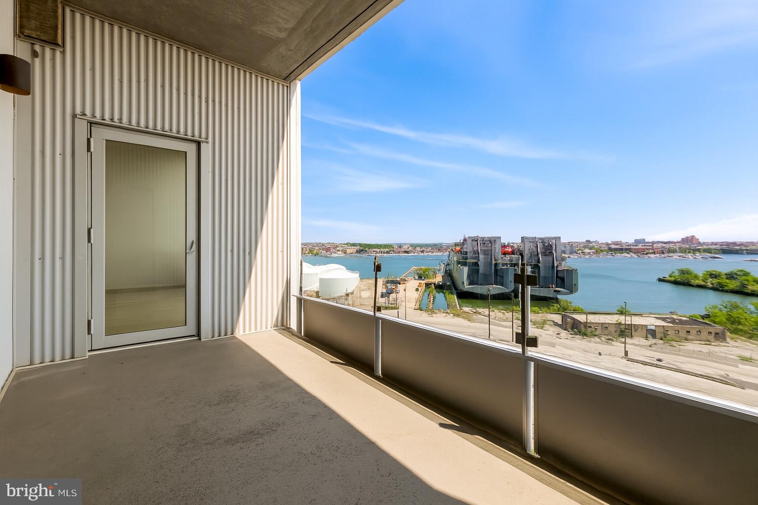 1200 Steuart Street, Unit 912 Baltimore, MD 21230 - Photo 3 of 45 Private balcony off dining room