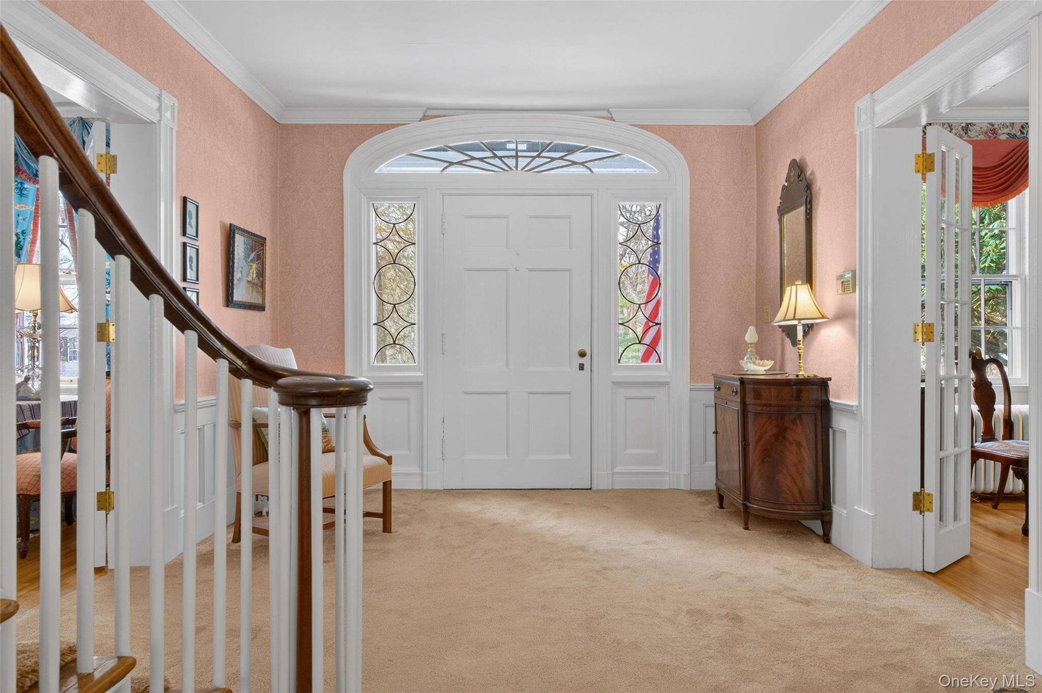 79 Old Balmville Road Newburgh, NY 12550 - Photo 4 of 45 a view of an entryway with stairs