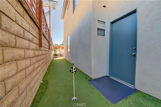 front view of a house with a street