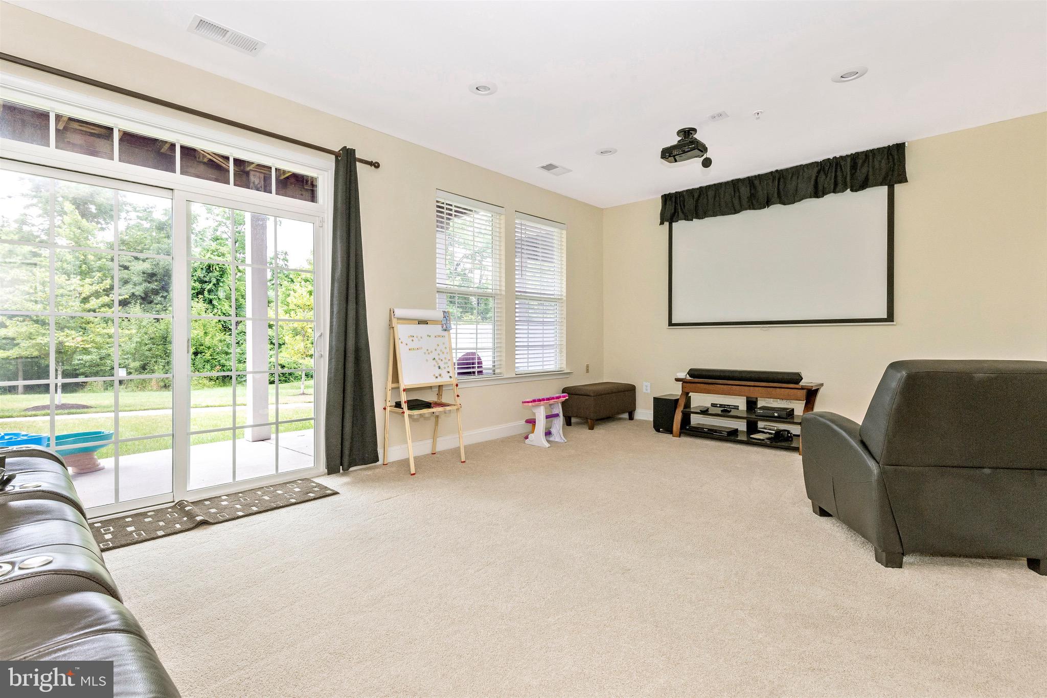 6119 Edward Hill Road Ellicott City, MD 21043 - Photo 13 of 75 Lower level rec room