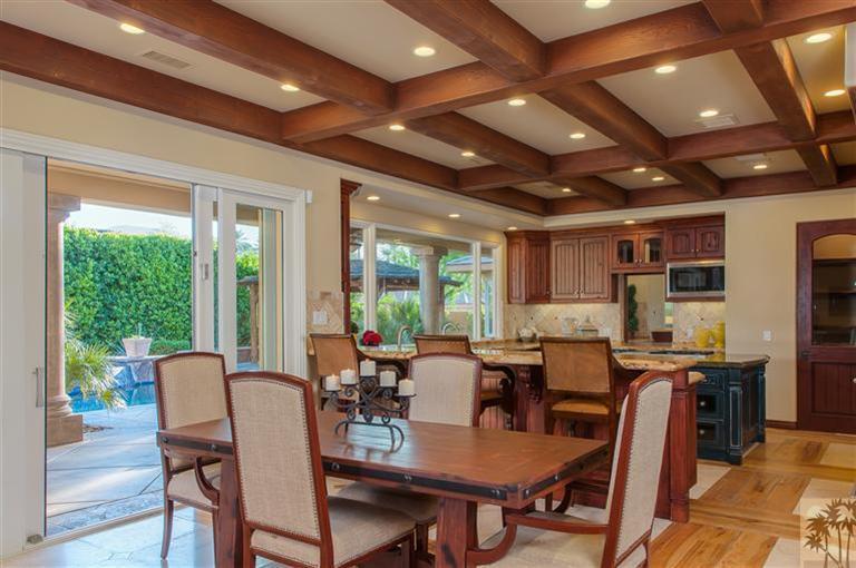 70551 Sunny Lane Rancho Mirage, CA 92270 - Photo 13 of 35 a view of a dining room with furniture window and outside view