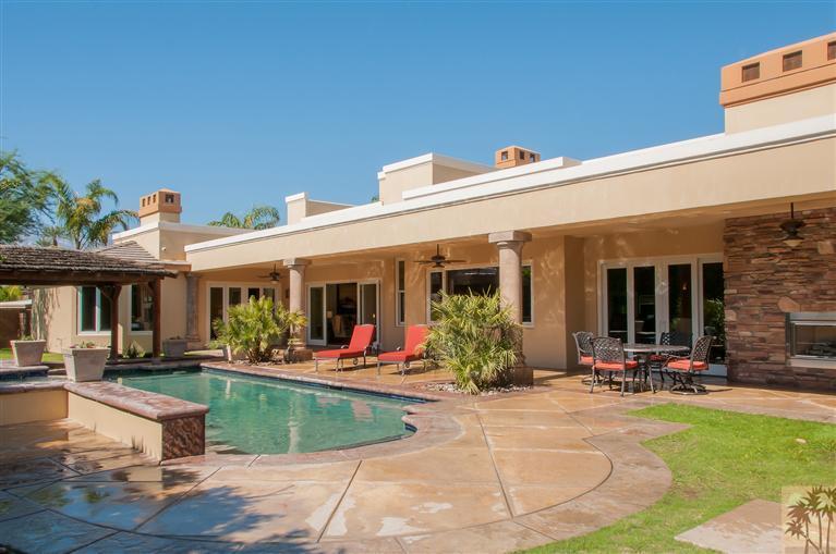 70551 Sunny Lane Rancho Mirage, CA 92270 - Photo 30 of 35 a view of a house with sitting area and garden view