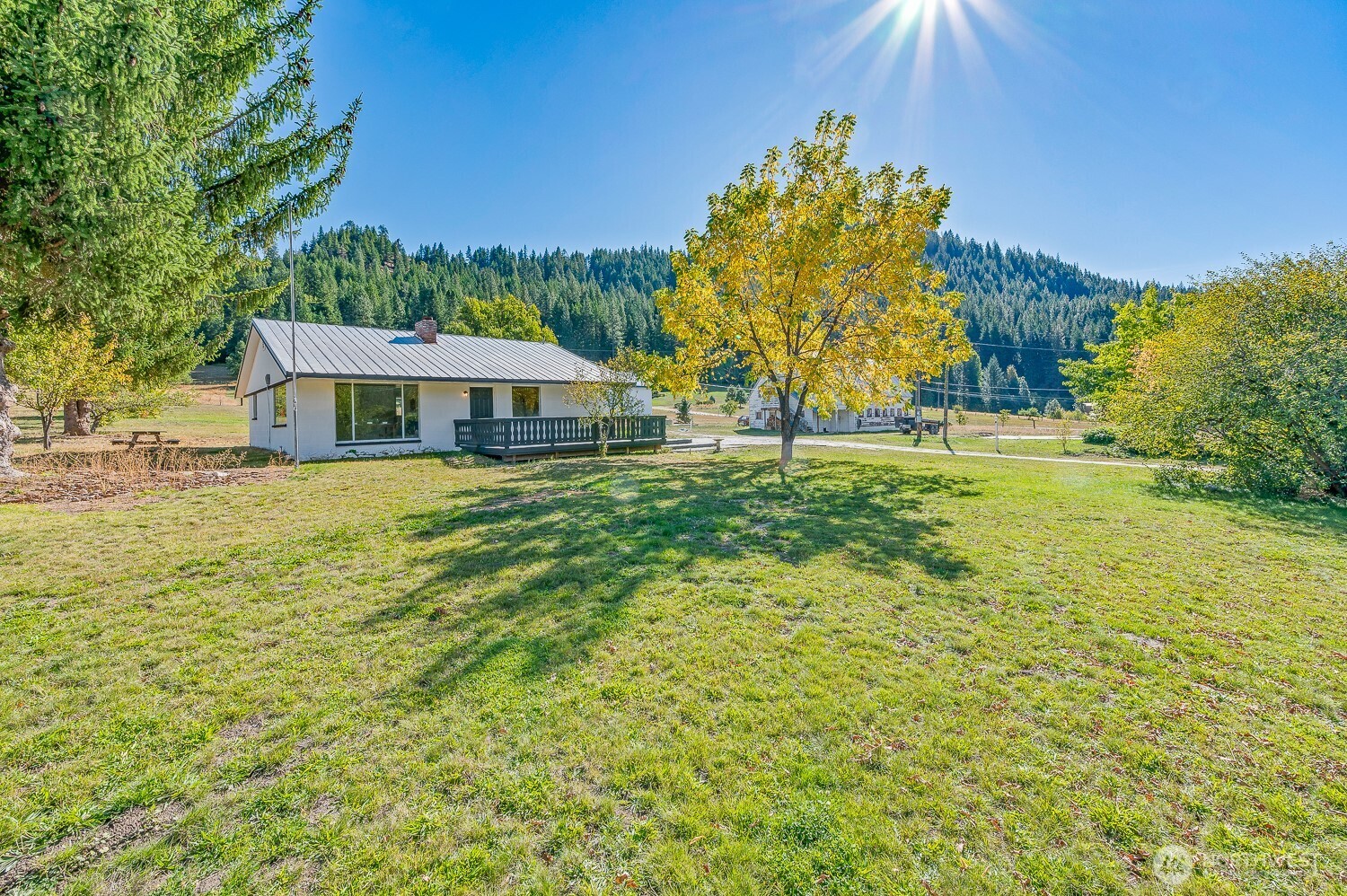 18451 Camp 12 Road Leavenworth, WA 98826 - Photo 2 of 20 a view of a house with a big yard