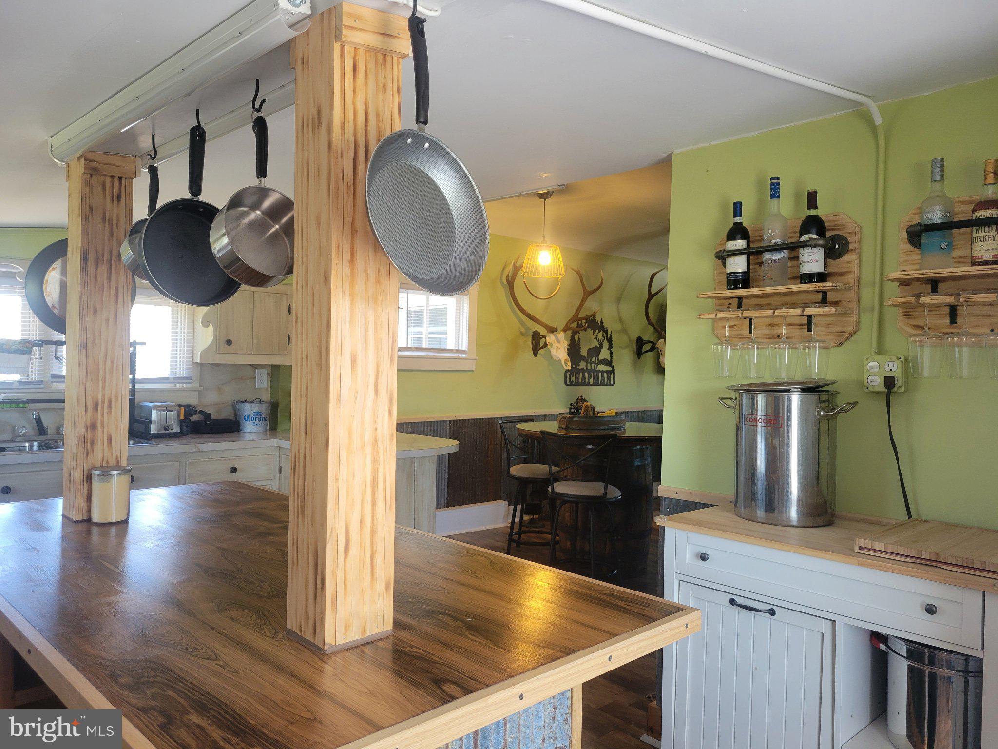 2106 Wingate Bishops Head Road Wingate, MD 21675 - Photo 19 of 37 Rustic kitchen with modern charm.