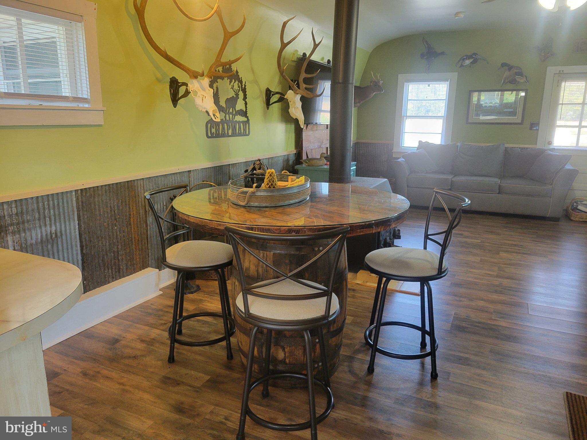 2106 Wingate Bishops Head Road Wingate, MD 21675 - Photo 21 of 37 Rustic charm in a cozy gathering space.