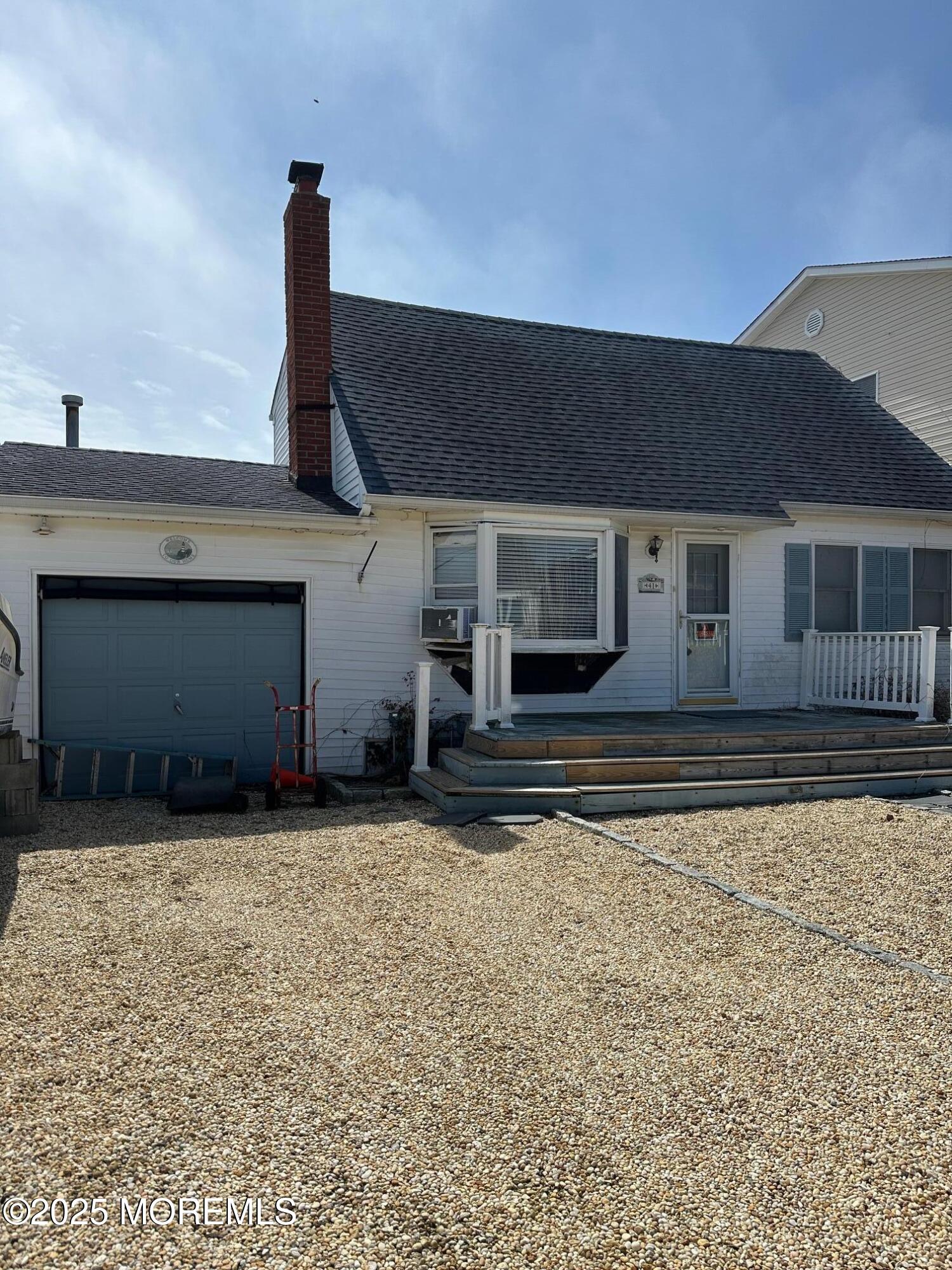 a view of a house with a balcony