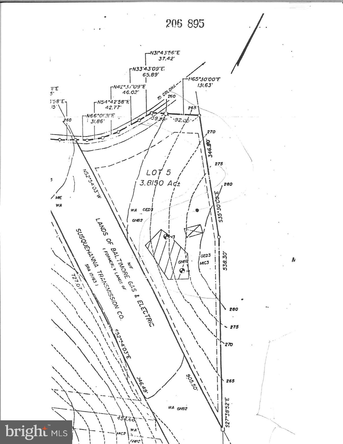 Lot #5 Mccauley Road Conowingo, MD 21918 - Photo 2 of 8 Plat of Lot showing home site & septic area