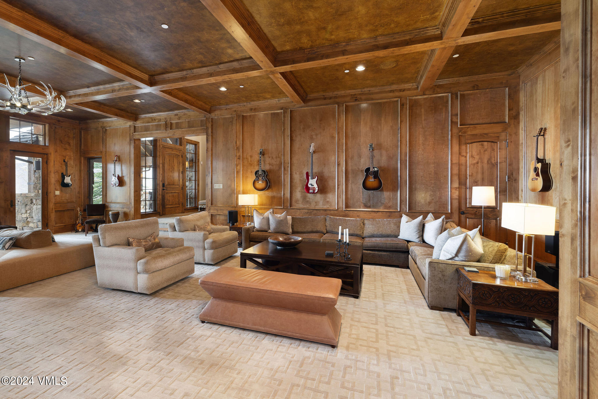 1101 Daybreak Ridge Road Avon, CO 81620 - Photo 21 of 30 a living room with furniture and a large window