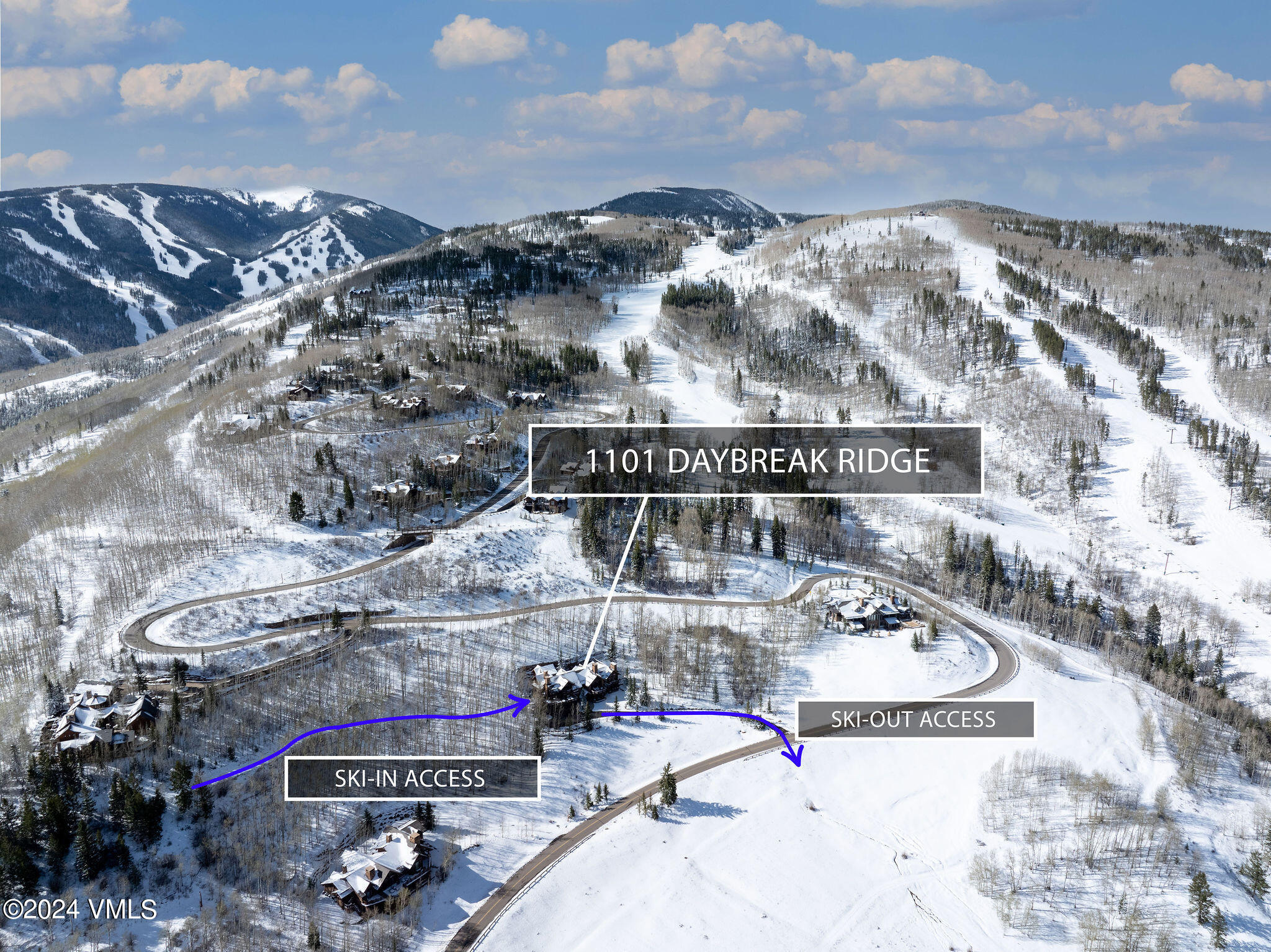 1101 Daybreak Ridge Road Avon, CO 81620 - Photo 27 of 30 a view of roof with sitting area