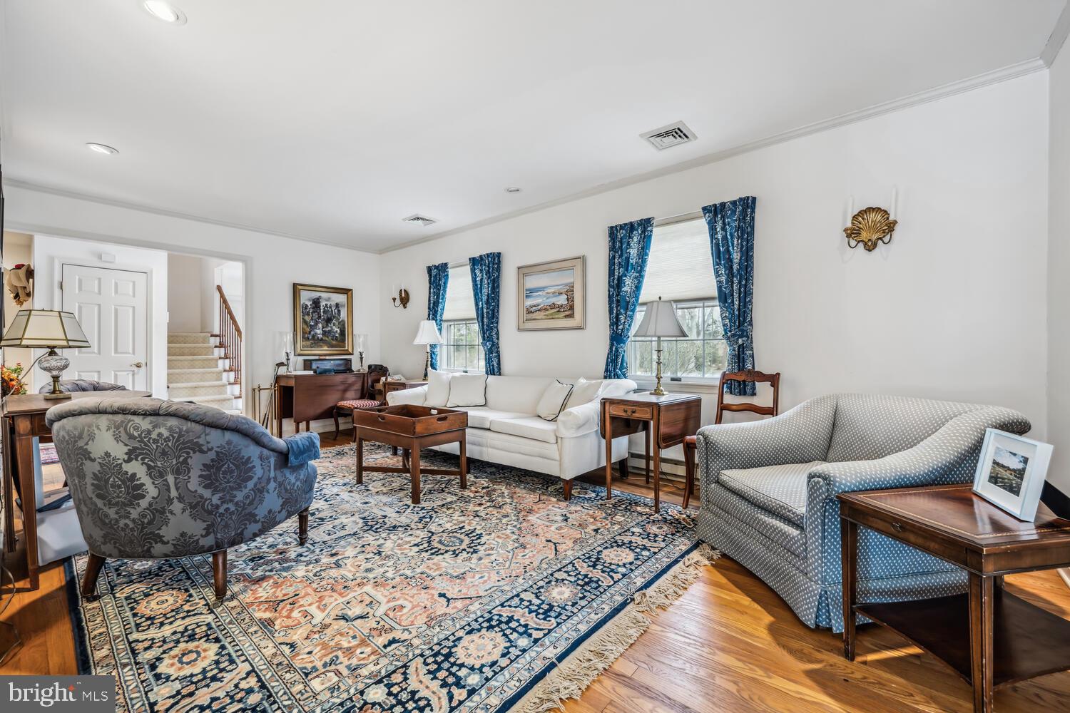 4260 Windrush Road Oxford, MD 21654 - Photo 6 of 39 a living room with furniture and a large window
