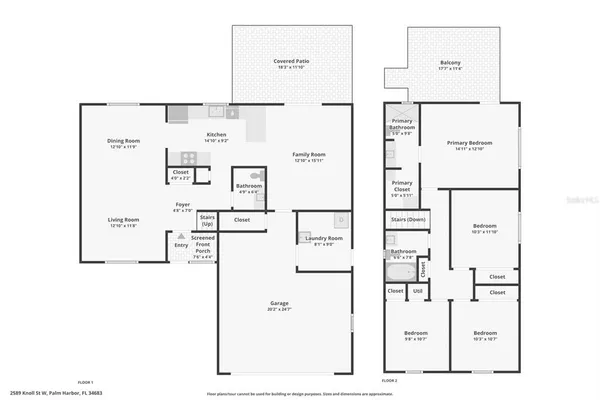 $500,000 | 2589 Knoll Street West, Palm Harbor, FL 34683