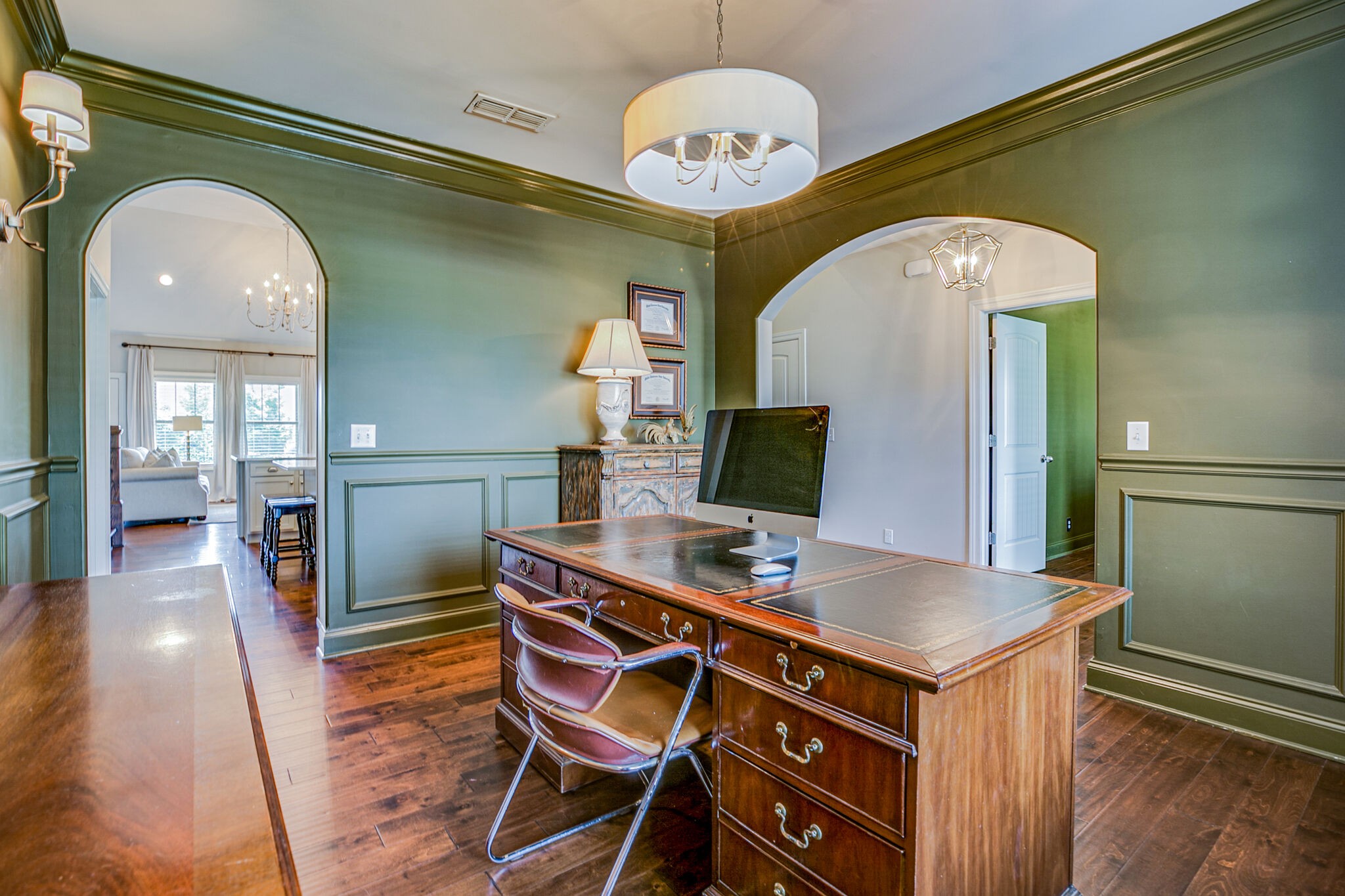 911 Contessa Drive Murfreesboro, TN 37128 - Photo 6 of 42 a view of a dining room with furniture and wooden floor