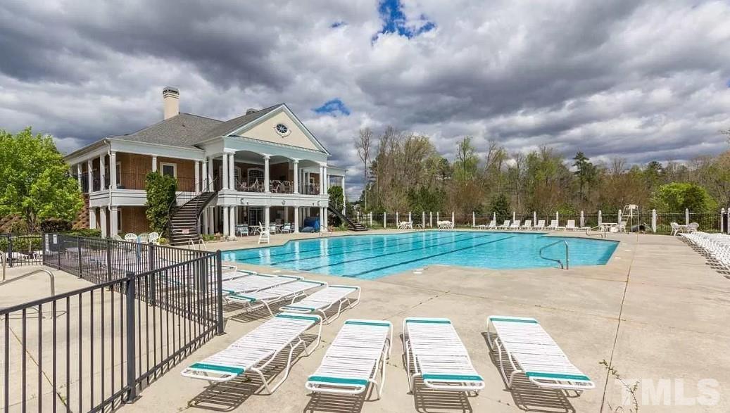 128 Katrine Way Raleigh, NC 27603 - Photo 17 of 19 a front view of a house with a yard