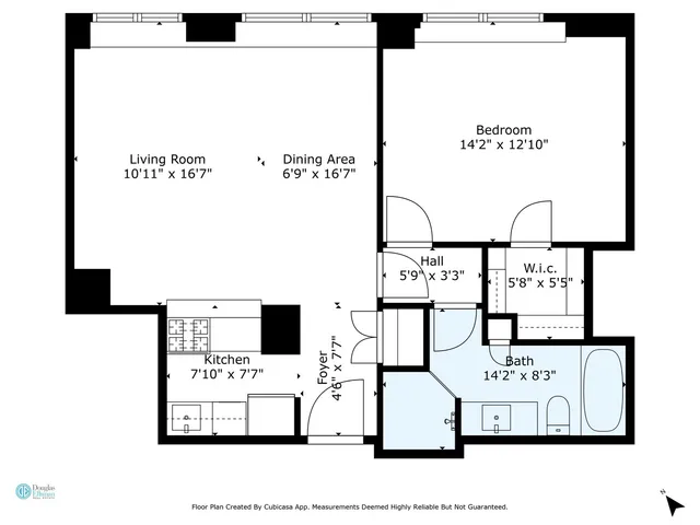 a view of a city with tall buildings