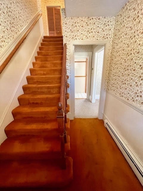 42 Smiths Lane Kingston, MA 02364 - Photo 21 of 39 a view of an empty room with stairs