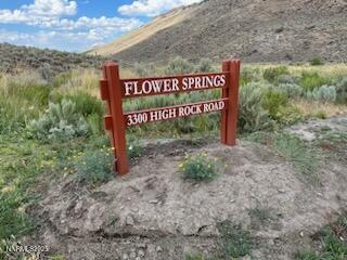 3300 High Rock Road Gerlach, NV 89412 - Photo 10 of 57 a view of outdoor space with sign board
