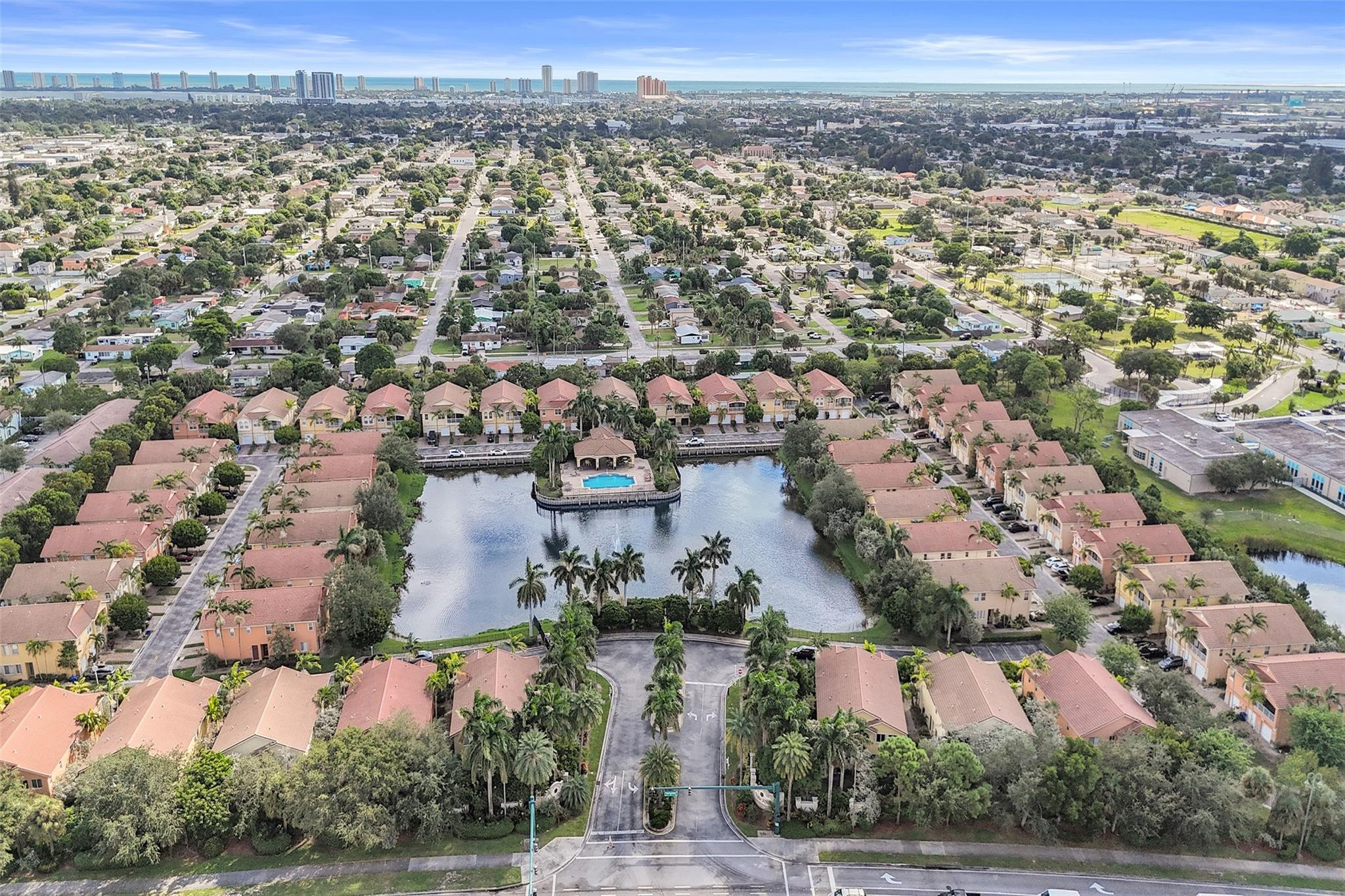 1825 Sonrisa Street Riviera Beach, FL 33404 - Photo 41 of 50 an aerial view of a city