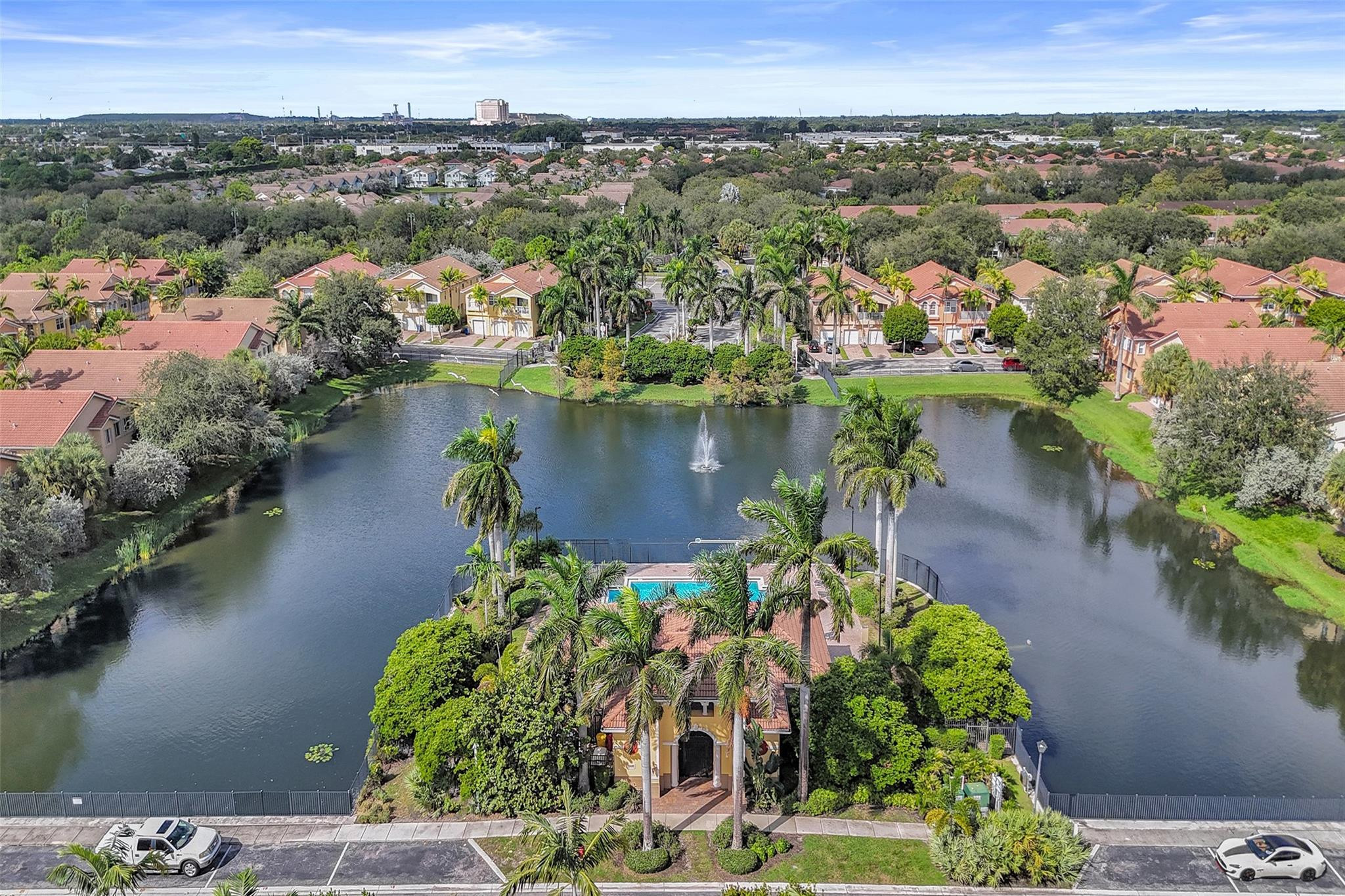1825 Sonrisa Street Riviera Beach, FL 33404 - Photo 44 of 50 an aerial view of a residential houses with outdoor space and lake view