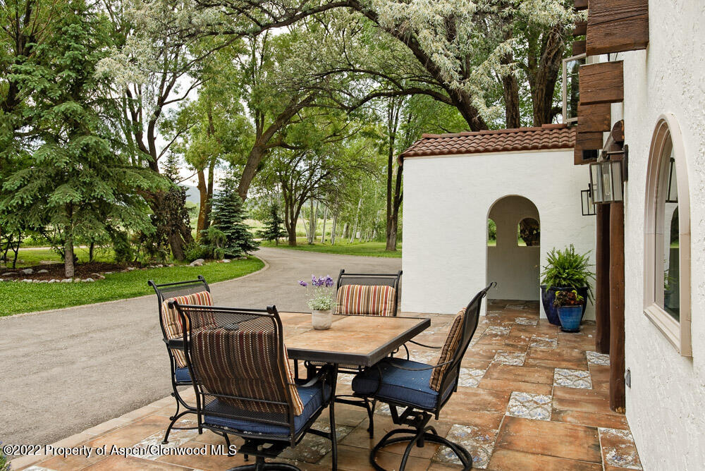 2459 Emma Road Basalt, CO 81621 - Photo 26 of 31 a view of an outdoor sitting area with furniture