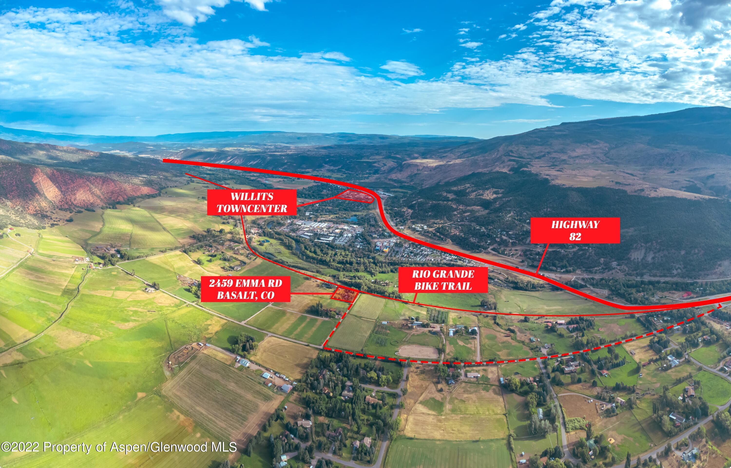 2459 Emma Road Basalt, CO 81621 - Photo 29 of 31 a sign that is on the side of the road