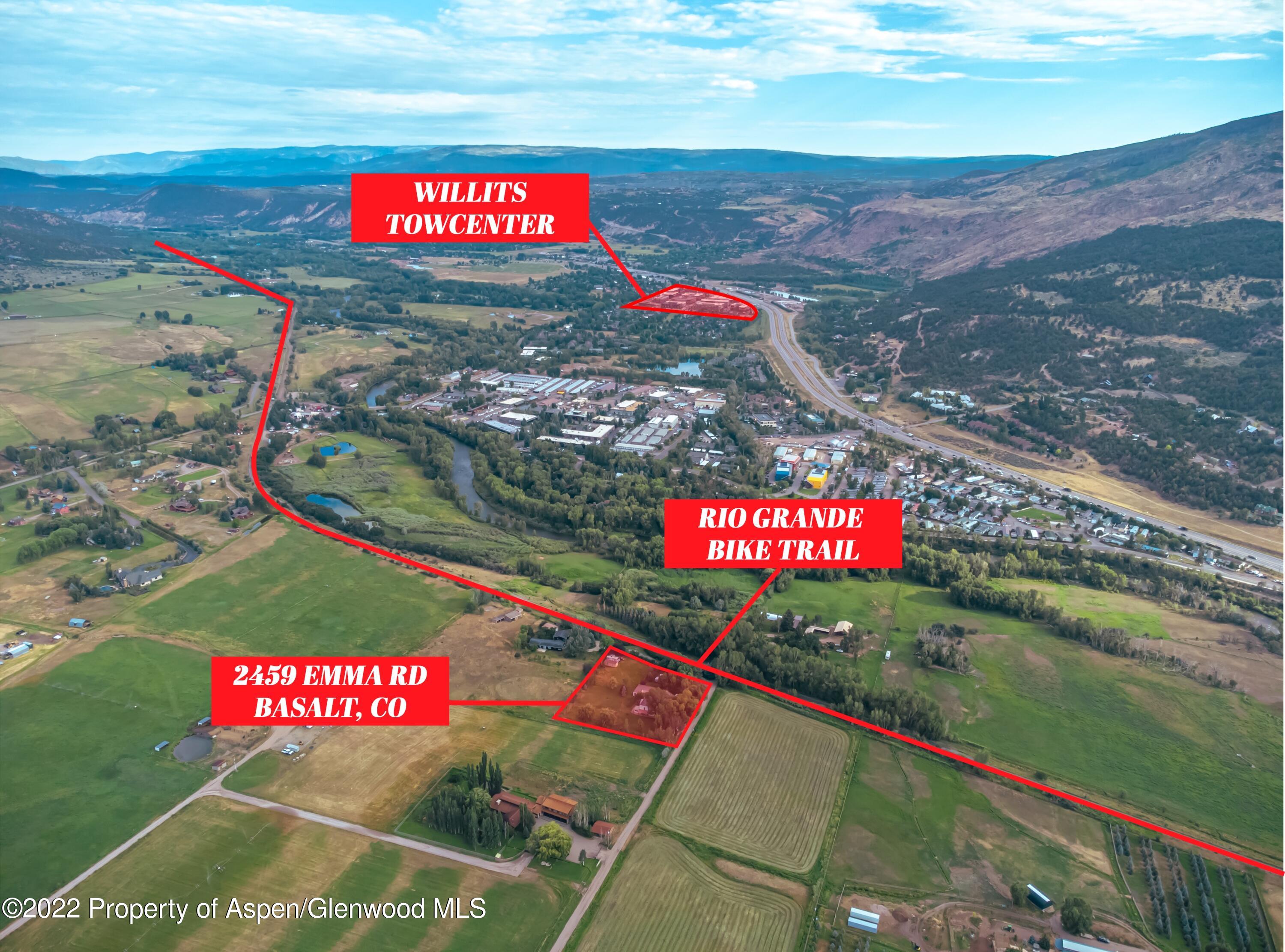 2459 Emma Road Basalt, CO 81621 - Photo 30 of 31 a sign that is on the side of the road