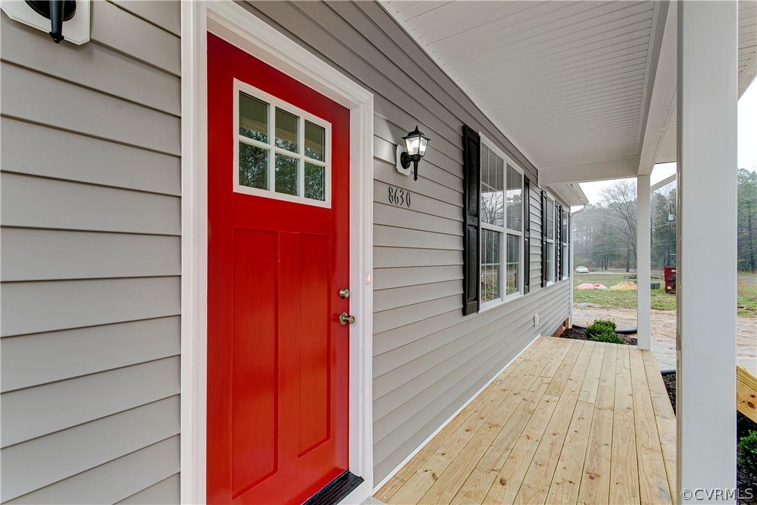 123 Carter Road Cumberland, VA 23040 - Photo 2 of 25 This beautiful new home has a large front porch (5x 24).