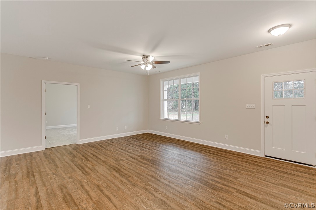 123 Carter Road Cumberland, VA 23040 - Photo 6 of 25 An additional view of the spacious family room.