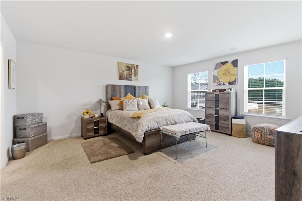 1702 Carter Daniel Drive Graham, NC 27253 - Photo 18 of 35 Spacious Primary Bedroom