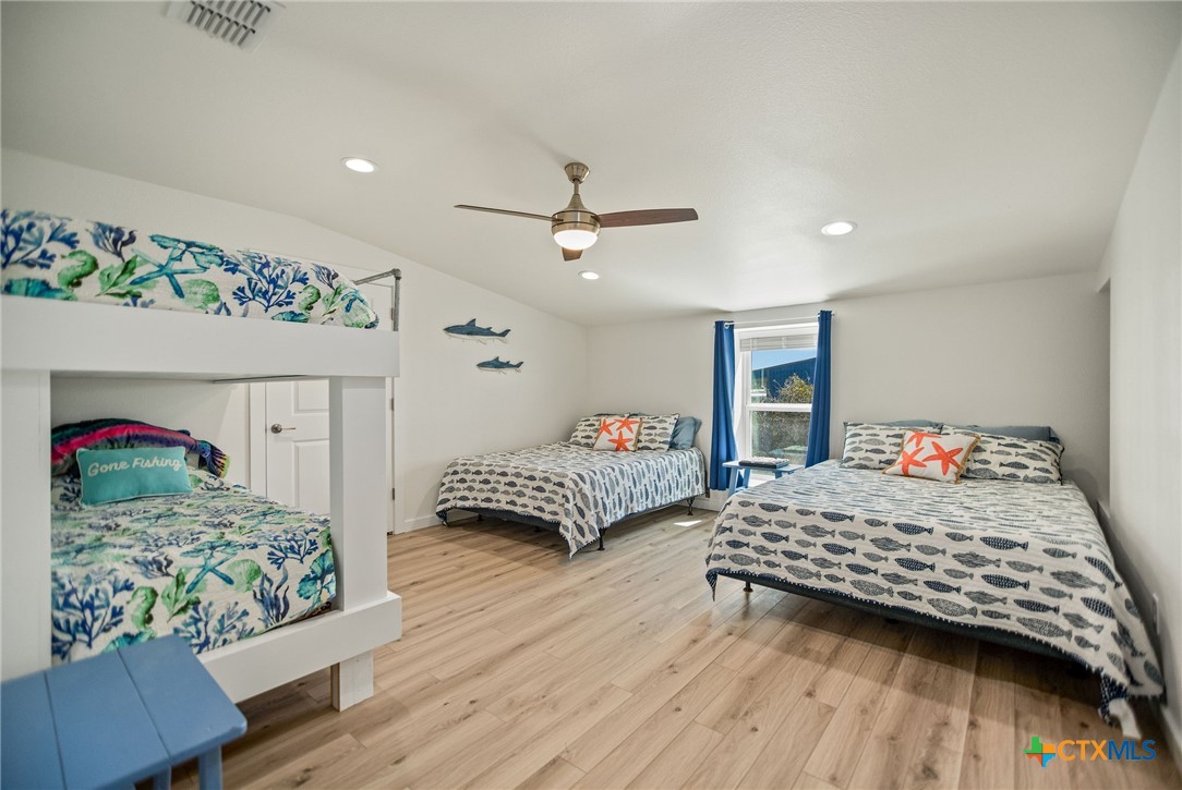 253 Carrie Street Port O'Connor, TX 77982 - Photo 18 of 33 Bedroom with Built in Bunkbed