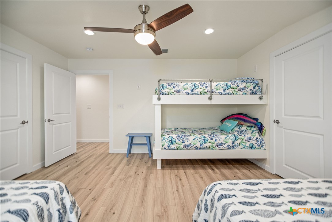 253 Carrie Street Port O'Connor, TX 77982 - Photo 19 of 33 Bedroom with Built in Bunkbed