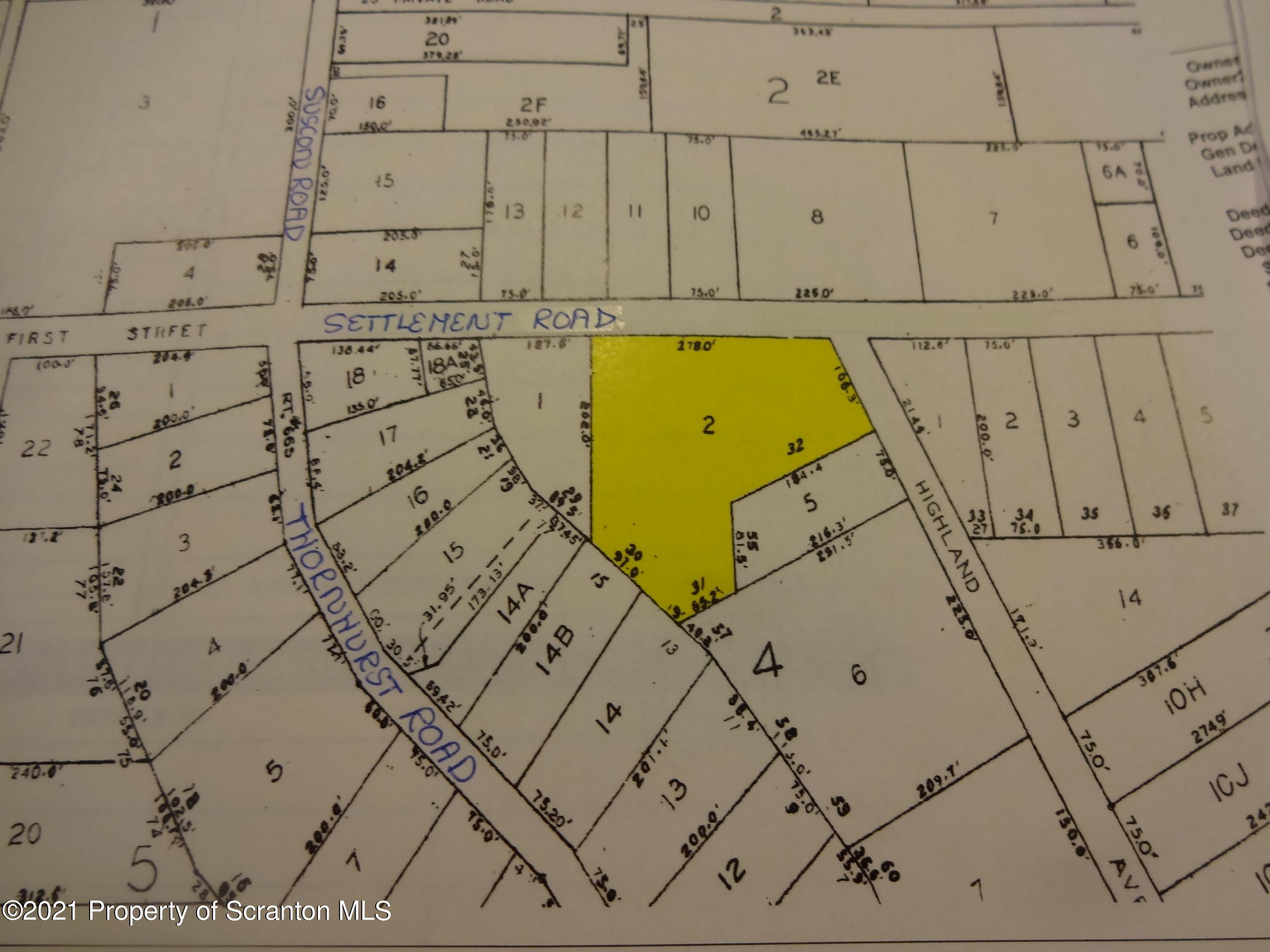 Settlement Road, Wilkes Barre, PA 18702 Compass