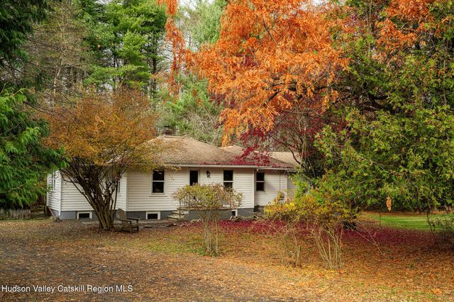 a view of a house with a patio