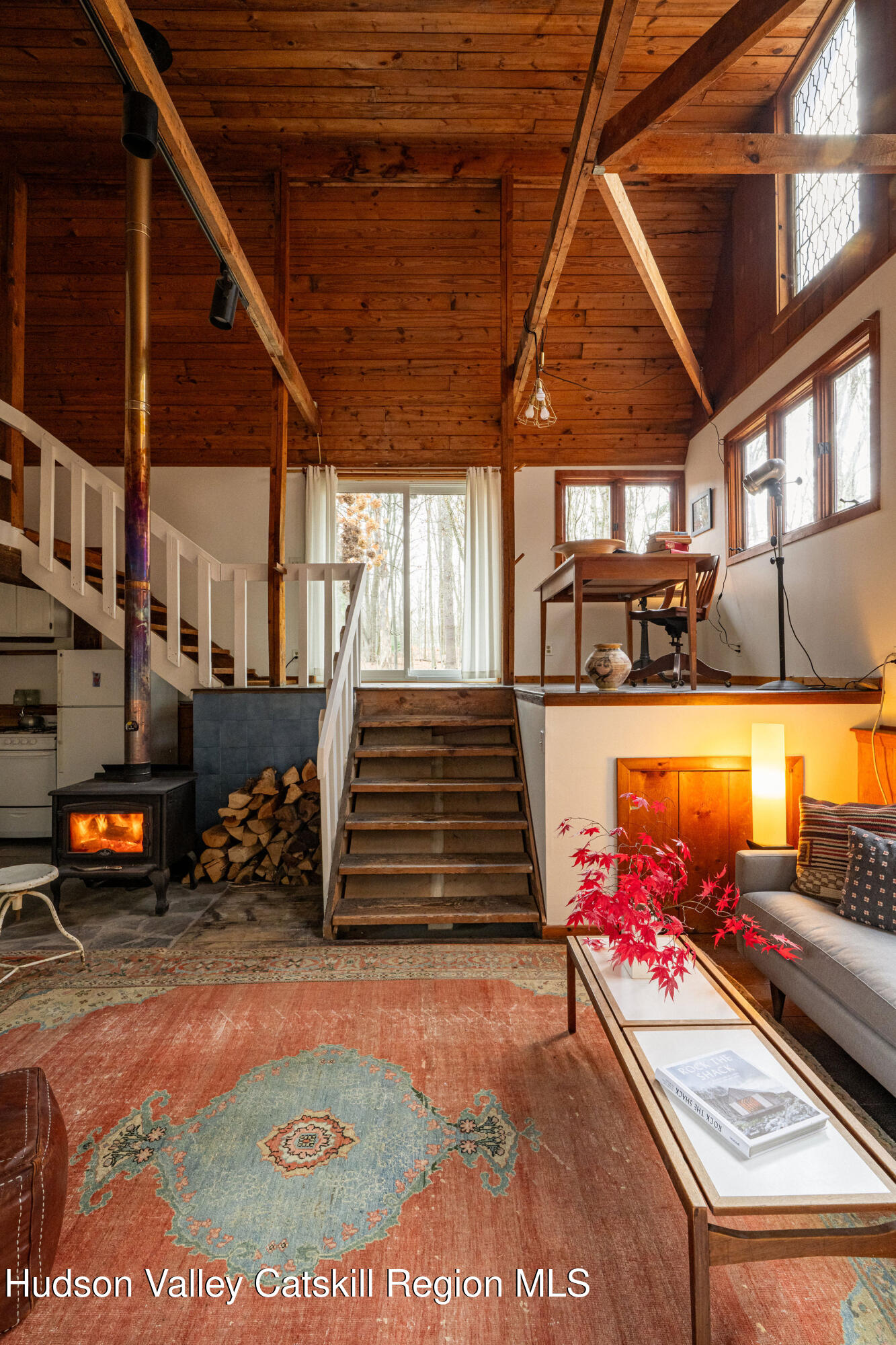 845-849 Peak Road Stone Ridge, NY 12484 - Photo 27 of 50 a view of a gym with wooden floor