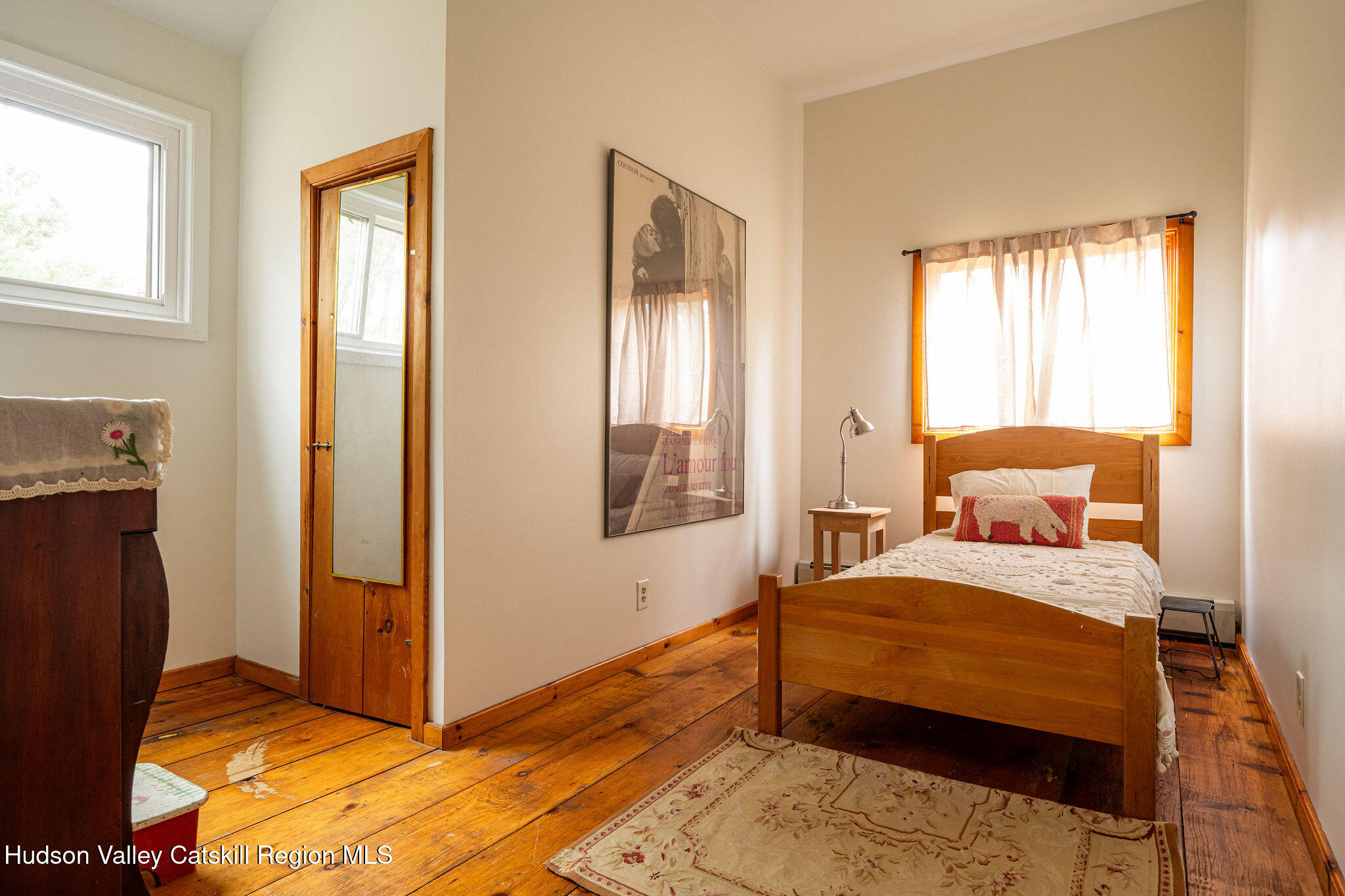 845-849 Peak Road Stone Ridge, NY 12484 - Photo 33 of 50 a bedroom with a bed and a window