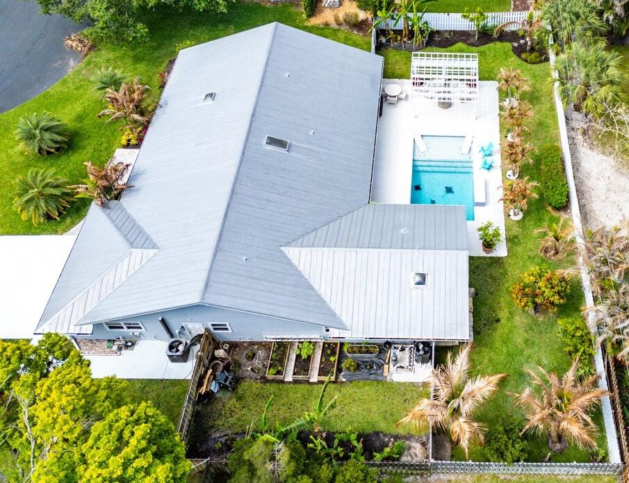 8331 Southeast Quail Ridge Way Hobe Sound, FL 33455 - Photo 21 of 24 Aerial Backyard 2